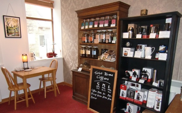 interior - Caithness Coffee Company